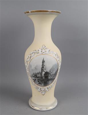 Vase, Böhmen um 1860/70, - Antiquariato