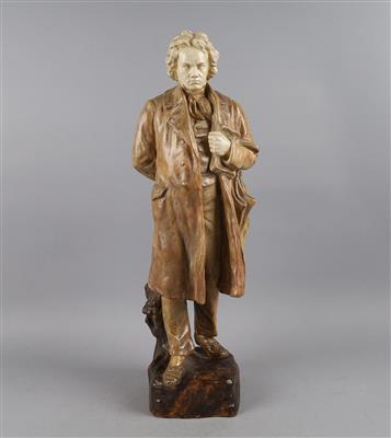 Rosé, Ludwig van Beethoven, Ausf. Fa. Goldscheider, Wien, - Antiquariato