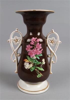 Henkelvase, Schlaggenwald, 19. Jh., - Works of Art