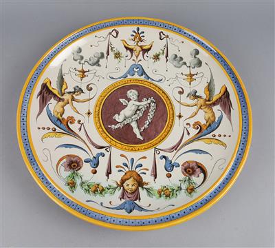 Großer Teller, Ginori, Doccia/San Fiorentino, - Antiquariato