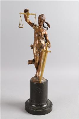 Hermann Eichberg (1839 - 1907) - Justitia, - Starožitnosti