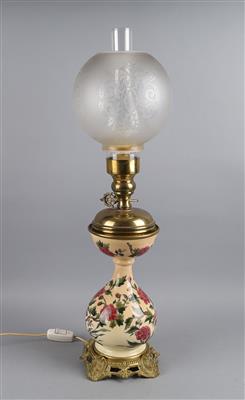 Zsolnay Tischlampe, - Antiquitäten