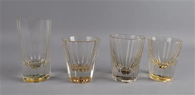 Zwischengold-Gläser ,4 Stück - Antiquariato