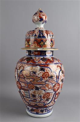 Imari Deckelvase, Japan, 19. Jh., - Starožitnosti