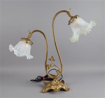 Zweiarmige Tischlampe - Antiquariato