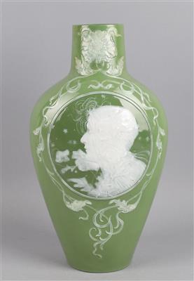 Jugendstil Vase, Plasto Wien-Berliner Kunstgewerbe - Starožitnosti