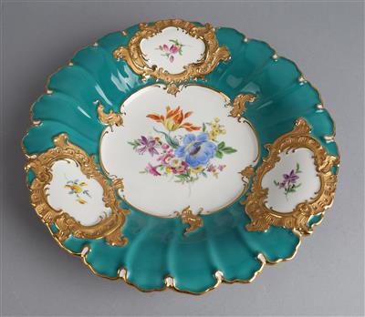 Meissen Prunkteller, - Works of Art