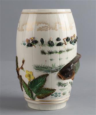 Vase, Carl Knoll, Fischern bei Karlsbad, Anf. 20. Jh., - Antiquariato