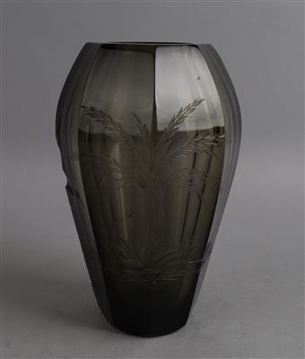 Vase, Fa. Moser, 1957, - Works of Art