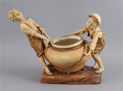 Übertopf mit zwei Knaben, Amphora, - Works of Art
