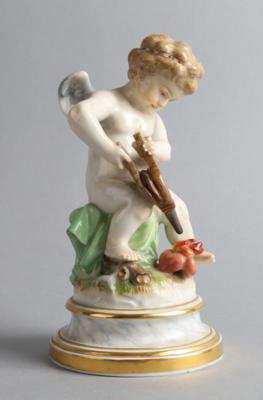 Amor das Feuer zweier Herzen anfachend, Meissen, - Works of Art