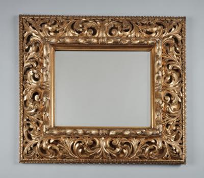 Spiegelrahmen in Florentiner Stil, - Antiquitäten