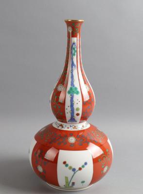 Vase in Kalebassenform, Herend, - Antiquariato
