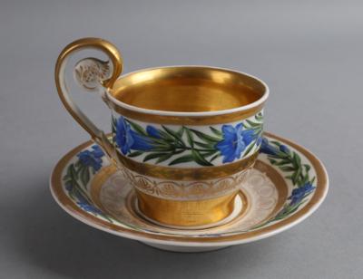 Tasse mit Untertasse, KPM Berlin, - Antiquariato