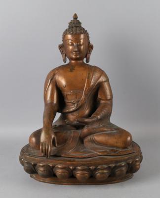 Buddha Shakyamuni, Tibet, 20. Jh., - Antiquitäten