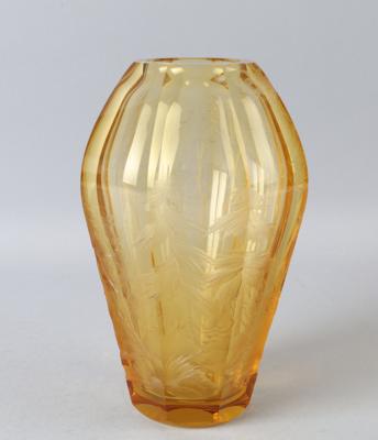 Vase, Fa. Moser, - Antiquitäten