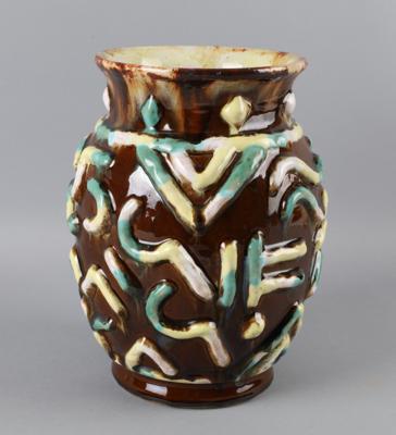 Vase, Volkskeramik Mürzzuschlag, - Antiquitäten