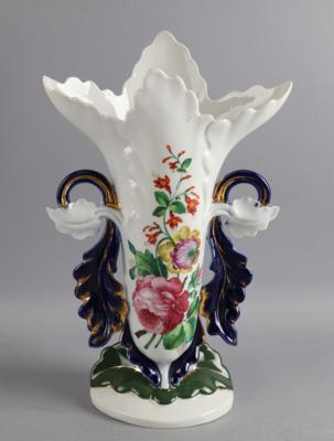 Vase, Schlaggenwald um 1860, - Antiquitäten