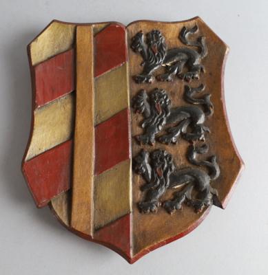 Wappen mit drei Löwen, - Antiquariato