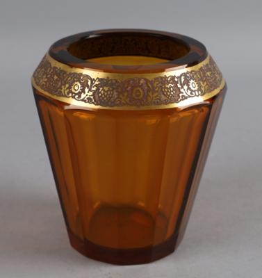 Kleine Vase, Fa. Moser, um 1920/30, - Starožitnosti