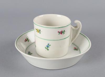 Tasse mit Untertasse, Schlaggenwald, - Works of Art