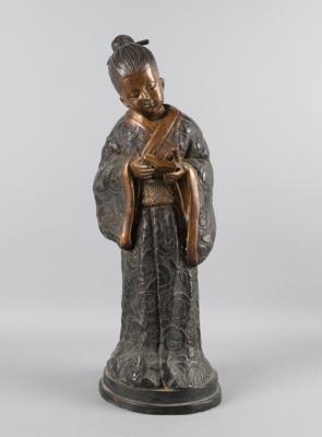 Lesende junge Japanerin, - Antiquariato