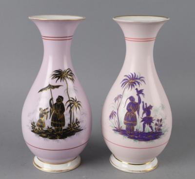 Paar Vasen, Fischer  &  Mieg, Pirkenhammer, - Antiquariato
