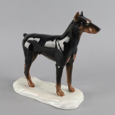 Dobermann, Fa. Rosenthal, Selb um 1927, - Works of Art