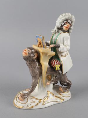 Affe als Klavierspieler, Meissen 1978, - Works of Art