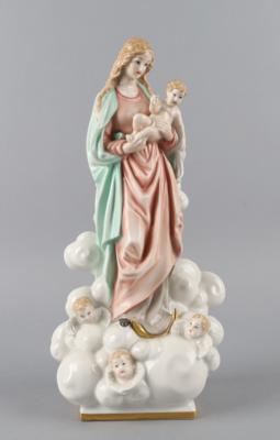 Madonna mit Kind, Schlaggenwald, - Antiquitäten