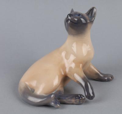 Siamkatze, Royal Copenhagen, - Antiquariato