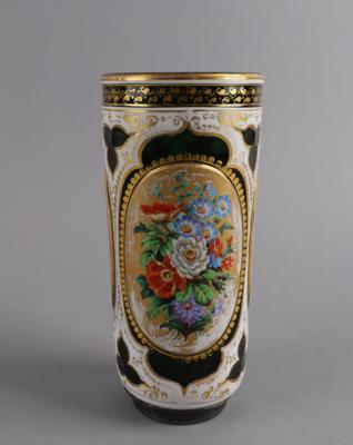 Vase, Böhmen um 1860, - Antiquariato