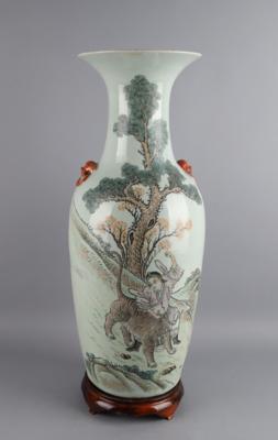 Vase, China, - Antiquitäten