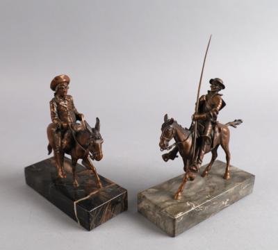 Don Quijote und Sancho Panza, - Starožitnosti