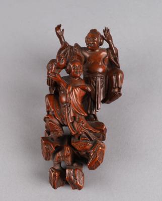 Figurengruppe, China, 20. Jh., - Antiquariato