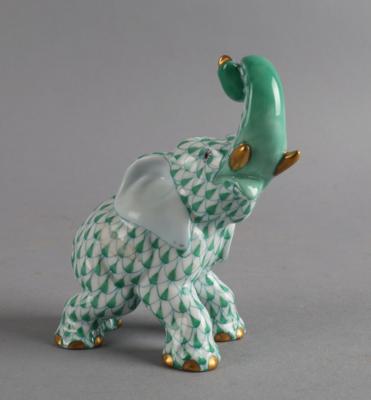 Elefant, Herend, - Antiquitäten