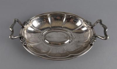 Bachmann - ovale Henkelschale, - Antiquitäten