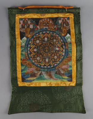 Keines Thangka, Tibet, 20. Jh., - Antiquitäten