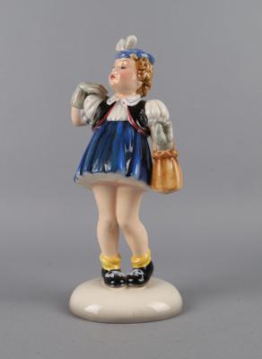 Stephan Dakon (1904-1992), Figur 'Kleine Dame', Modellnummer: 2104, Firma Keramos, Wien, ab ca. 1950 - Antiquariato