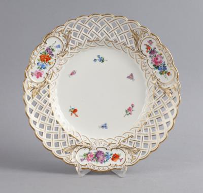 Gitterteller Meissen Ende 19/Anfang 20. Jh., - Works of Art