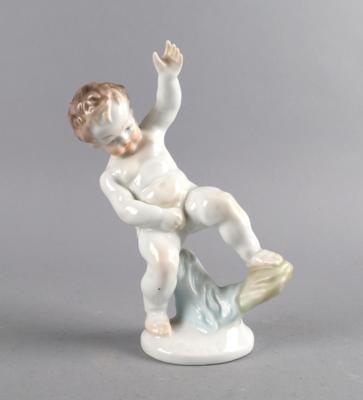 Putto, Herend, - Antiquariato