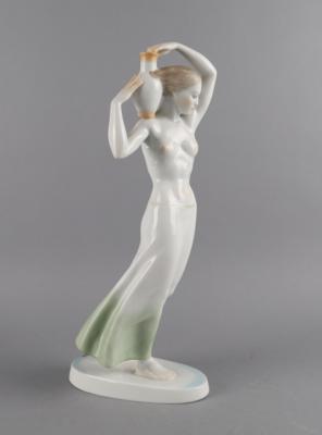 Weiblicher Akt mit Tuch und Vase, Herend, - Works of Art