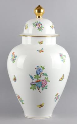 Große Deckelvase Höhe 58 cm, Herend, - Antiquariato