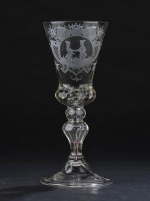 Freundschafts-Pokal, um 1720/30, - Antiquitäten
