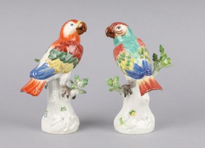 Papageienpaar, Meissen 1987, - Works of Art