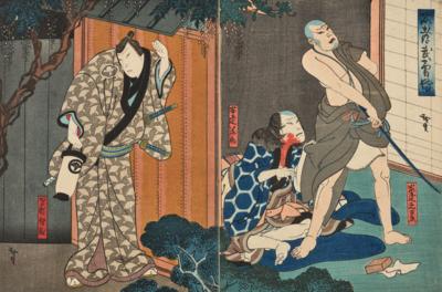 Utagawa Hirosada (aktiv 1819 - Antiquariato
