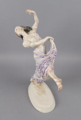 Hanzely, Tänzerin, Modellnummer: 5869, Herend, zweite Hälfte 20. Jahrhundert - Antiquitäten