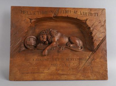 Der sterbende Löwe von Luzern, - Antiquitäten