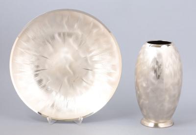 WMF-Ikora Platte und Vase, - Antiquariato