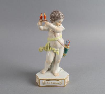 "Je les balance" aus der Serie der Devisenkinder, Meissen 1996, - Antiquitäten